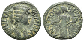 PISIDIA. Antiochia. Julia Domna.(Augusta 193-217).Ae.

Condition : Good very fine.

Weight : 4.85 gr
Diameter : 21 mm