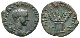 CAPPADOCIA. Caesarea. Gordian III (238-244). Ae. 

Obv : AV KAI M ANT ΓOPΔIANOC.
Laureate, draped and cuirassed bust right.

Rev : MHTP KAI B N Є / ЄT...