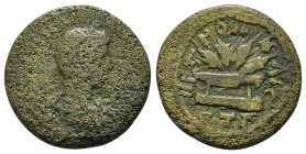 CAPPADOCIA. Caesarea. Severus Alexander (222-235). Ae.

Obv : AV K CЄOVH AΛЄΞAN.
Laureate, draped and cuirassed bust right.

Rev : MHTPOΠ KAICAPI / ЄT...