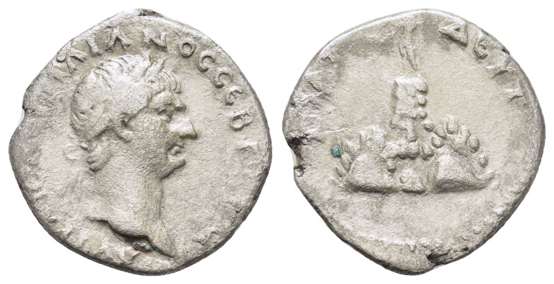 CAPPADOCIA. Caesarea. Trajan (98-117). Didrachm.

Obv : ΑΥΤ ΚΑΙ ΝΕΡΟΥΑϹ ΤΡΑΙΑΝΟϹ...