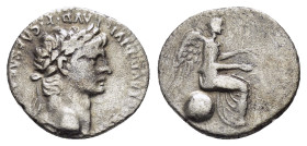 CAPPADOCIA.Caesarea.Nero.(54-68).Hemidrachm.

Obv : NERO CLAVD DIVI CLAVD F CAESAR AVG GERMANI.
Laureate head right.

Rev : Nike seated right on globe...