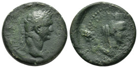 CILICIA. Anazarbus. Domitian (81-96). Ae.

Condition : Good very fine.

Weight : 14.14 gr
Diameter : 27 mm
