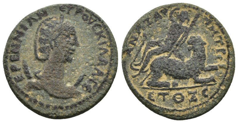 CILICIA. Anazarbus. Herennia Etruscilla (Augusta, 249-251). Ae.

Obv : ΕΡΕΝΝΙΑ...