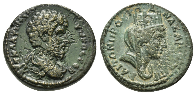 CILICIA. Anazarbus. Lucius Verus (161-169). Ae.

Obv : ΑΥΤ Κ Λ ΑΥΡΗΛΙΟϹ ΟΥΗΡΟϹ Ϲ...