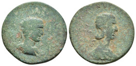 CILICIA. Mallos. Philip I the Arab (244-249). Ae.

Obv : IMP M IVL PHILIPPVM AVG.
Radiate, draped and cuirassed bust right.

Rev : OTACILIAM SEVERAM F...