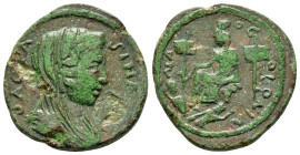 CILICIA. Mallos. Pseudo-autonomous. Time of Trajanus Decius (249-251). Ae.

Obv : SACRA SINATVS.
Veiled and draped bust of the Senate (as a female) ri...
