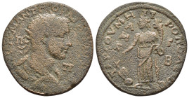 CILICIA. Tarsos. Gordian III (238-244). Ae. 

Obv : AVT K ANT ΓOPΔIANOC CЄB / Π - Π.
Radiate and cuirassed bust right.

Rev : TAPCOV MHTPOΠOΛЄΩC / A M...