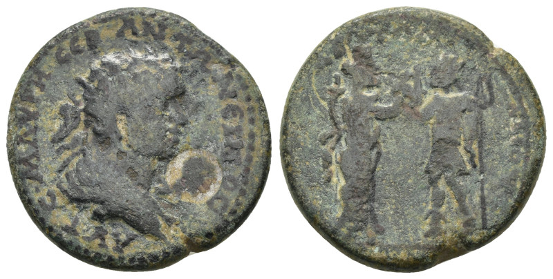 CILICIA.Irenopolis-Neronias. Caracalla.(198-217).Ae.

Obv : Radiate, draped, and...