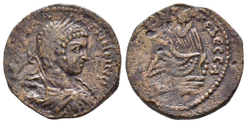 MESOPOTAMIA. Edessa. Severus Alexander, 222-235).Ae.

Obv : AVT K MA CЄV AΛЄΞN.
...