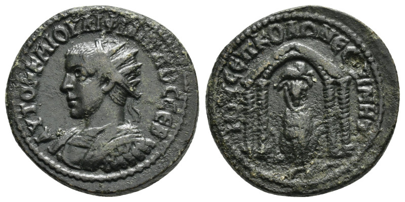 MESOPOTAMIA. Nisibis. Philip II (247-249). Ae.

Obv : AYTOK K M IOYΛI ΦIΛIΠΠOC C...