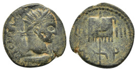 MESOPOTAMIA. Rhesaena. Caracalla.(198-217).Ae.

Condition : Good very fine.

Weight : 3.58 gr
Diameter : 17 mm