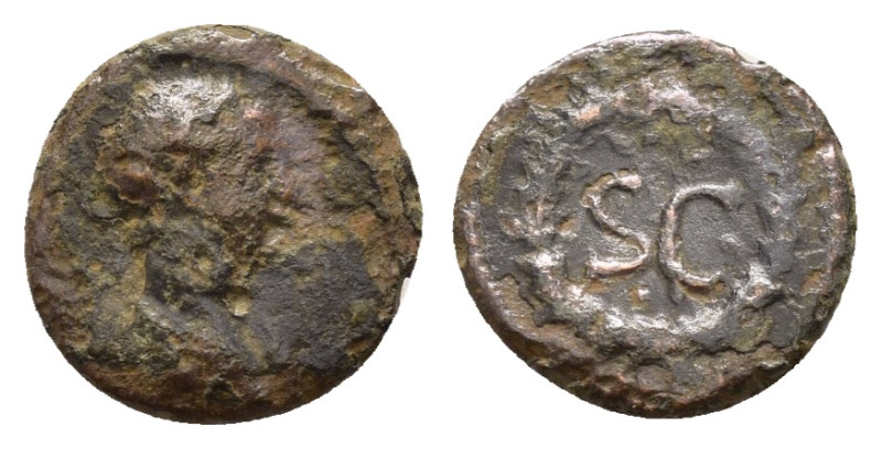 SYRIA. Seleucis and Pieria. Antioch. Trajan (98-117). Ae.

Obv : Laureate and dr...