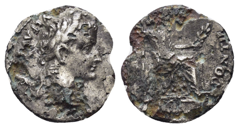 TIBERIUS.(14-37).Lugdunum.Denarius.

Obv : TI CAESAR DIVI AVG F AVGVSTVS.
Laurea...