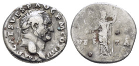 VESPASIAN.(69-79).Rome.Denarius.

Condition : Good very fine.

Weight : 2.83 gr
Diameter : 18 mm