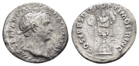 TRAJAN (98-117). Rome.Denarius.

Condition : Good very fine.

Weight : 2.36 gr
Diameter : 19 mm