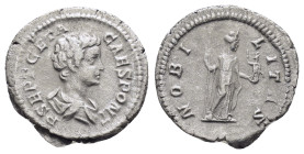 GETA (Caesar, 198-209).Rome.Denarius.

Condition : Good very fine.

Weight : 3.21 gr
Diameter : 19 mm