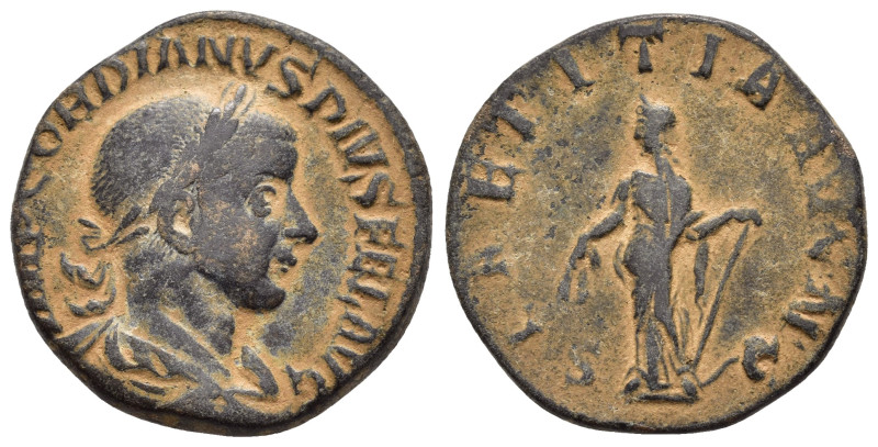 GORDIAN III (238-244).Rome.Sestertius. 

Condition : Good very fine.

Weight : 1...