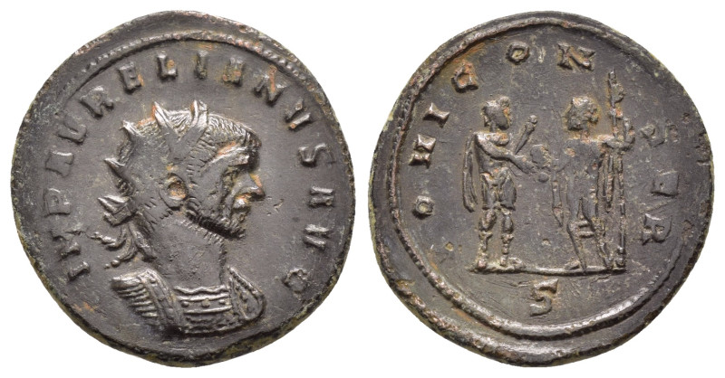 AURELIAN (270-275). Antoninianus. Serdica.

Obv : IMP AVRELIANVS AVG.
Radiate, d...