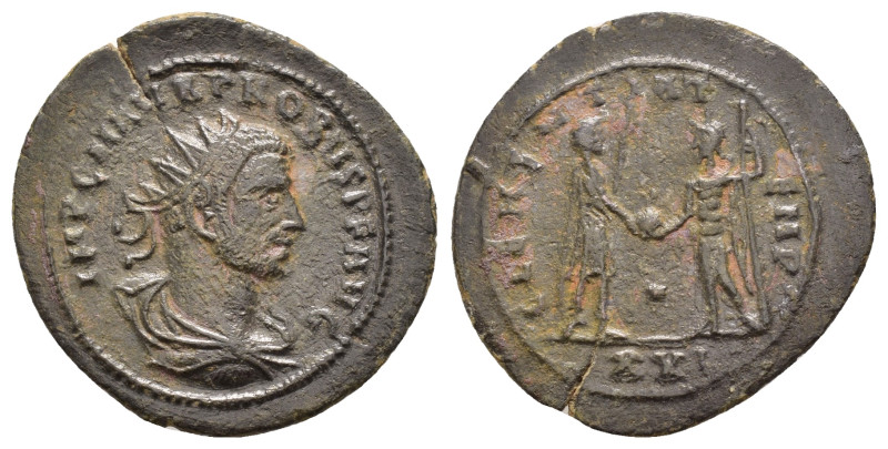 PROBUS.(276-282). Antoninianus.Tripolis. 

Obv : IMP C M AVR PROBVS P F AVG.
Rad...