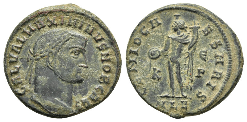 MAXIMINUS II.(308-310). Alexandria.

Obv : GAL VAL MAXIMIANVS NOB CAES.
Laureate...