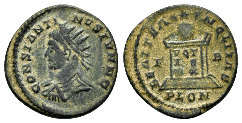 CONSTANTINE II (Caesar, 316-337). Follis. Londinium.

Obv : CONSTANTINVS IVN N C...