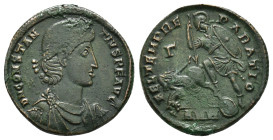CONSTANTIUS II.(337-361). Antioch.Follis.

Condition : Good very fine.

Weight : 5.05 gr
Diameter : 23 mm