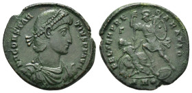CONSTANTIUS II.(337-361). Antioch.Follis.

Condition : Good very fine.

Weight : 6.29 gr
Diameter : 25 mm