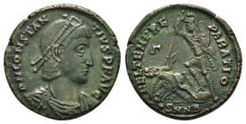 CONSTANTIUS II.(337-361).Nicomedia.Follis.

Condition : Good very fine.

Weight : 5.23 gr
Diameter : 22 mm