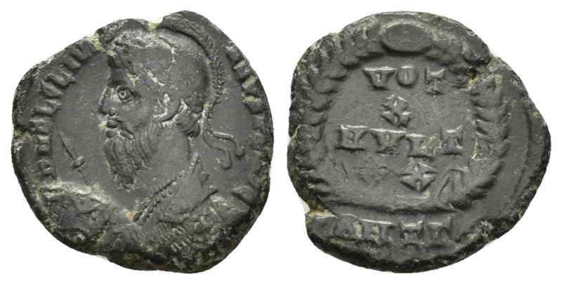 JULIAN II APOSTATA (360-363). Follis. Antiochia.

Obv : DN FL CL IVLIANVS PF AVG...