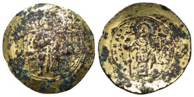 CONSTANTINE X DUCAS.(1059-1067).Constantinople.EL Histamenon.

Condition : Fourrée.Good very fine.

Weight : 3.35 gr
Diameter : 26 mm