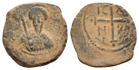 CRUSADERS.Antioch.Tancred.(1101-1112).Follis.

Condition : Repatinated.Good very fine.

Weight : gr
Diameter : mm