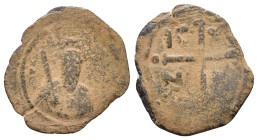 CRUSADERS.Antioch.Tancred.(1101-1112).Follis.

Condition : Repatinated.Good very fine.

Weight : gr
Diameter : mm