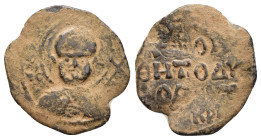 CRUSADERS.Antioch.Tancred.(1101-1112).Follis.

Condition : Repatinated.Good very fine.

Weight : gr
Diameter : mm