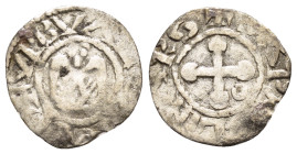 FRANCE.Dauphine Valence.(13th Century).Anonymous.BI Denier.

Condition : Good very fine.

Weight : 0.90 gr
Diameter : 17 mm