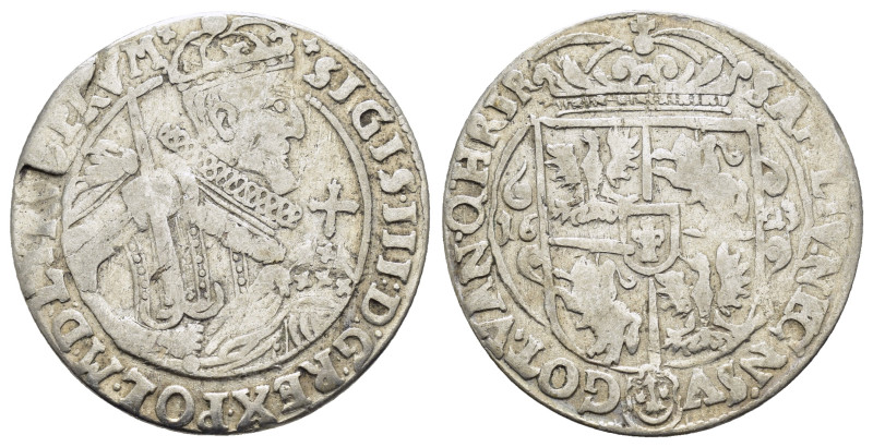 POLAND. Sigismund III Vasa (1587-1632). Ort (1623). Gdansk.Danzig.

Condition : ...