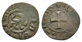 CILICIAN ARMENIA.Levon V.(1374-1393). Pogh 

Condition : Good very fine.

Weight : 0.75 gr
Diameter : 14 mm