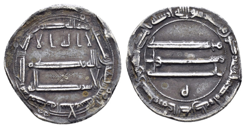 ABBASID.al-Rashid.(786-809).AH 190.Madinat al-Salam.Dirham.

Condition : Good ve...