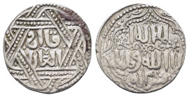 ILKHANIDS.Abaqa.(1265 - 1282).Tiflis Mint.AR Qaanik Dirhem.

Obv : Arabic legend.

Rev : Arabic legend.
Diler 99

Condition : Good very fine.

Weight ...
