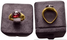 ANCIENT ROMAN GOLD RING.(3rd-4th century).Au.

Condition : Good very fine.

Weight : 3.60 gr
Diameter : 17 mm