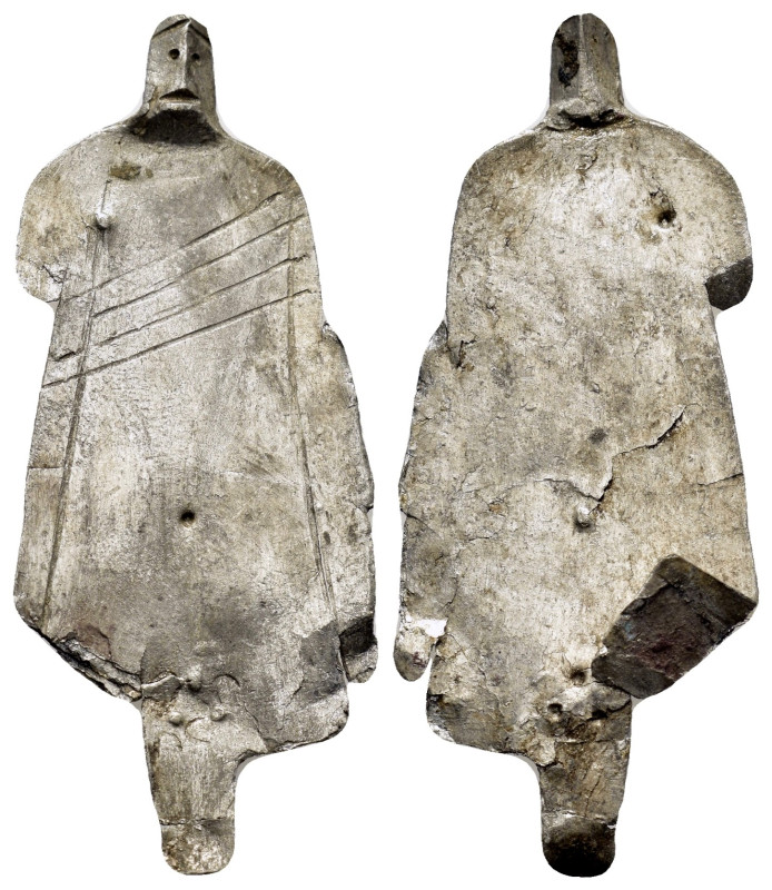 ANCIENT ROMAN SILVER ZEUS FIGURINE.(1st- 3rd century).Ar.

Condition : Good very...