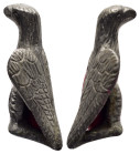 ANCIENT ROMAN SILVER EAGLE FIGURINE.(1st-2nd century).Ar.

Condition : Good very fine.

Weight : 7.40 gr
Diameter : 26 mm