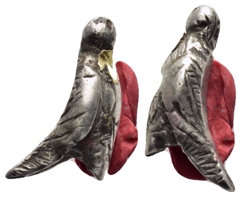 ANCIENT ROMAN SILVER EAGLE FIGURINE.(1st-2nd century).Ar.

Condition : Good very...