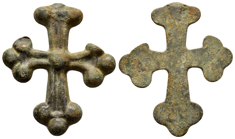 BYZANTINE EMPIRE.Bronze Cross.(8th-10th century).Ae.

Condition : Good very fine...
