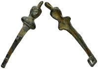 ANCIENT ROMAN BRONZE APLIQUE.(1st-2nd century).Ae.

Condition : Good very fine.

Weight : 80.17 gr
Diameter : 123 mm