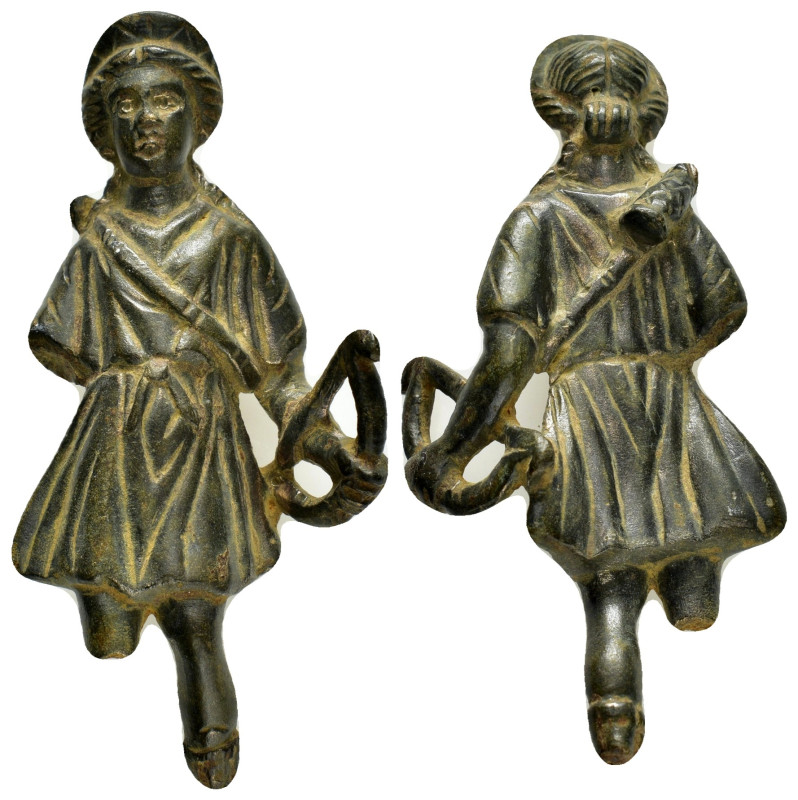 ANCIENT ROMAN BRONZE ARTEMIS FIGURINE.(1st - 2nd Century).Ae.

Condition : Goo...