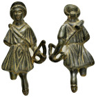 ANCIENT ROMAN BRONZE ARTEMIS FIGURINE.(1st - 2nd Century).Ae.

Condition : Good very fine.

Weight : 39.24 gr
Diameter : 61 mm

This bronze fig...