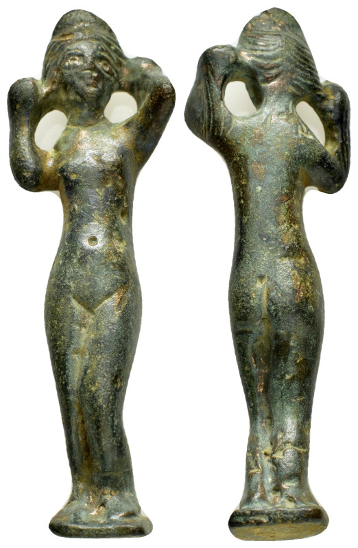 ANCIENT ROMAN BRONZE FIGURINE.(1st - 2nd Century).Ae.

Condition : Good very f...