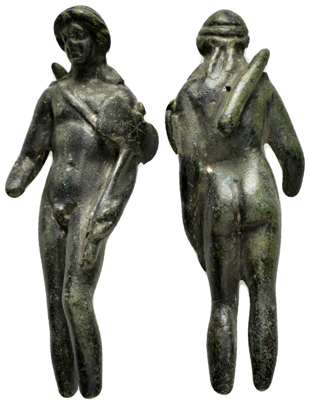 ANCIENT ROMAN BRONZE FIGURINE.(1st - 2nd Century).Ae.

Condition : Good very f...