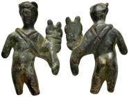ANCIENT ROMAN BRONZE FIGURINE.(1st - 2nd Century).Ae.

Condition : Good very fine.

Weight : 42.68 gr
Diameter : 49 mm