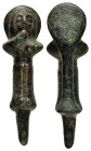 ANCIENT ROMAN BRONZE FIGURINE.(1st - 2nd Century).Ae.

Condition : Good very fine.

Weight : 9.62 gr
Diameter : 43 mm